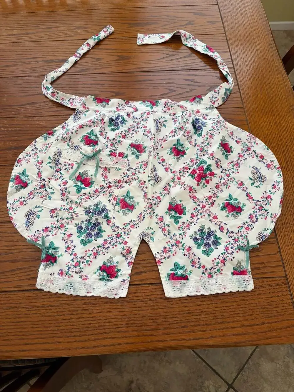 Vintage 1950s Novelty Bloomer Pantaloon Half Apron